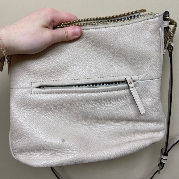 Ivory Leather Crossbody Handbag | Kate Spade - Picture 5 of 5